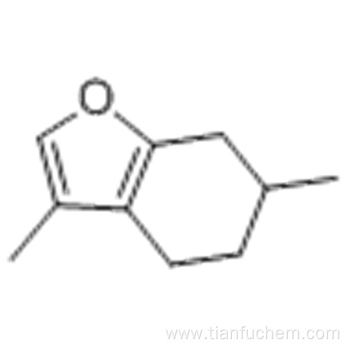 Benzofuran,4,5,6,7-tetrahydro-3,6-dimethyl CAS 494-90-6